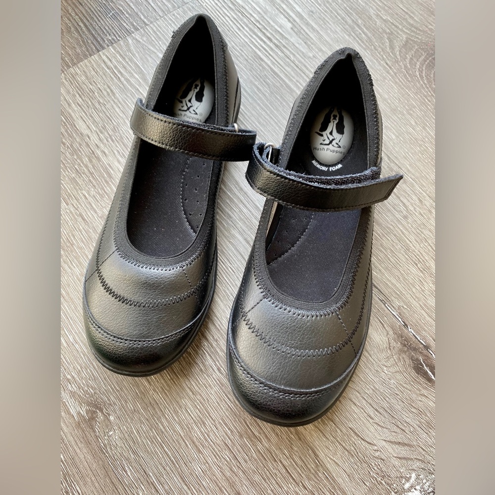 Hush puppies- girls Reese Mary Jane school shoes